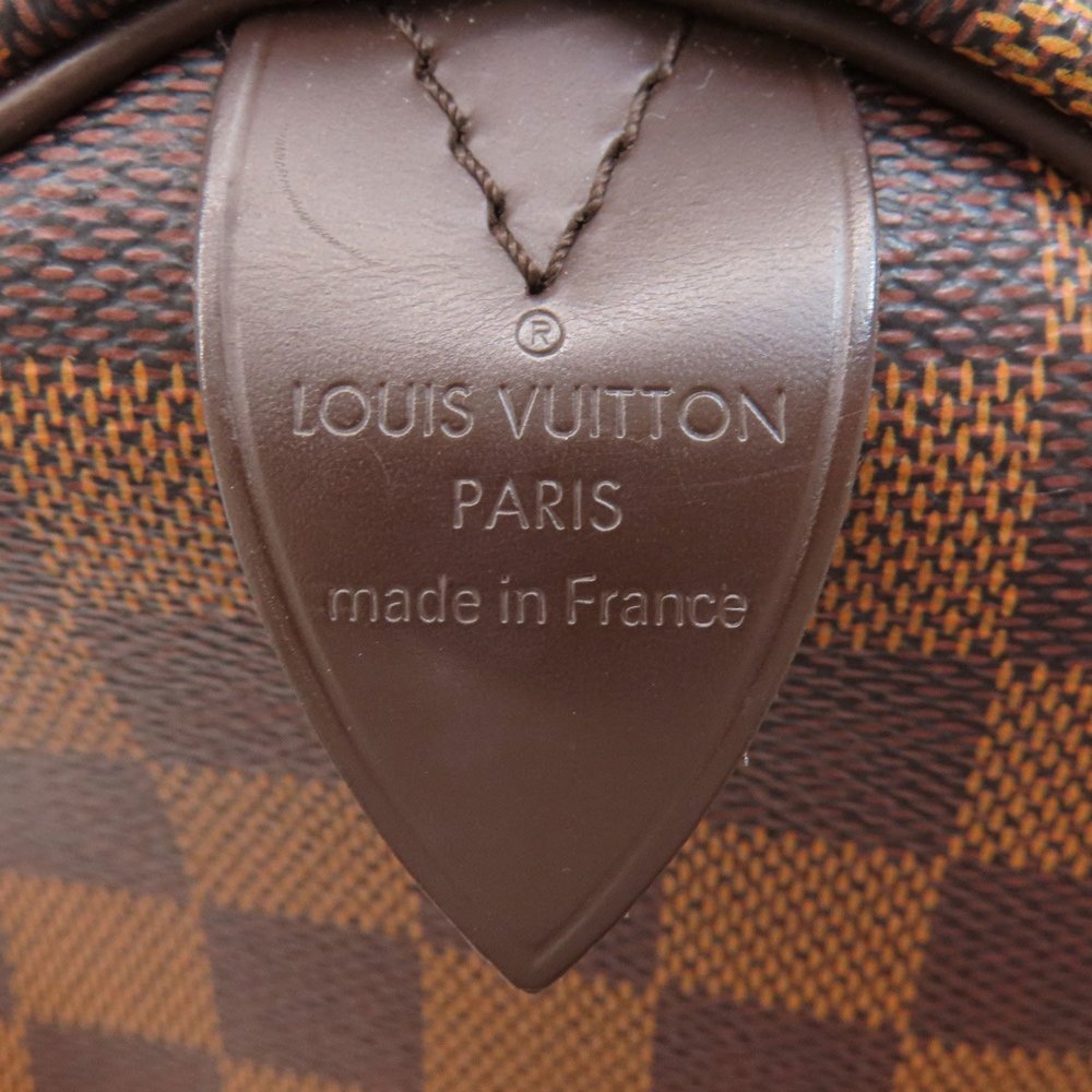 LOUIS VUITTON Brown Damier Speedy 25 Bag - Picture 7 of 11